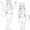 Rodentday - Rodents in Kitty Lingerie